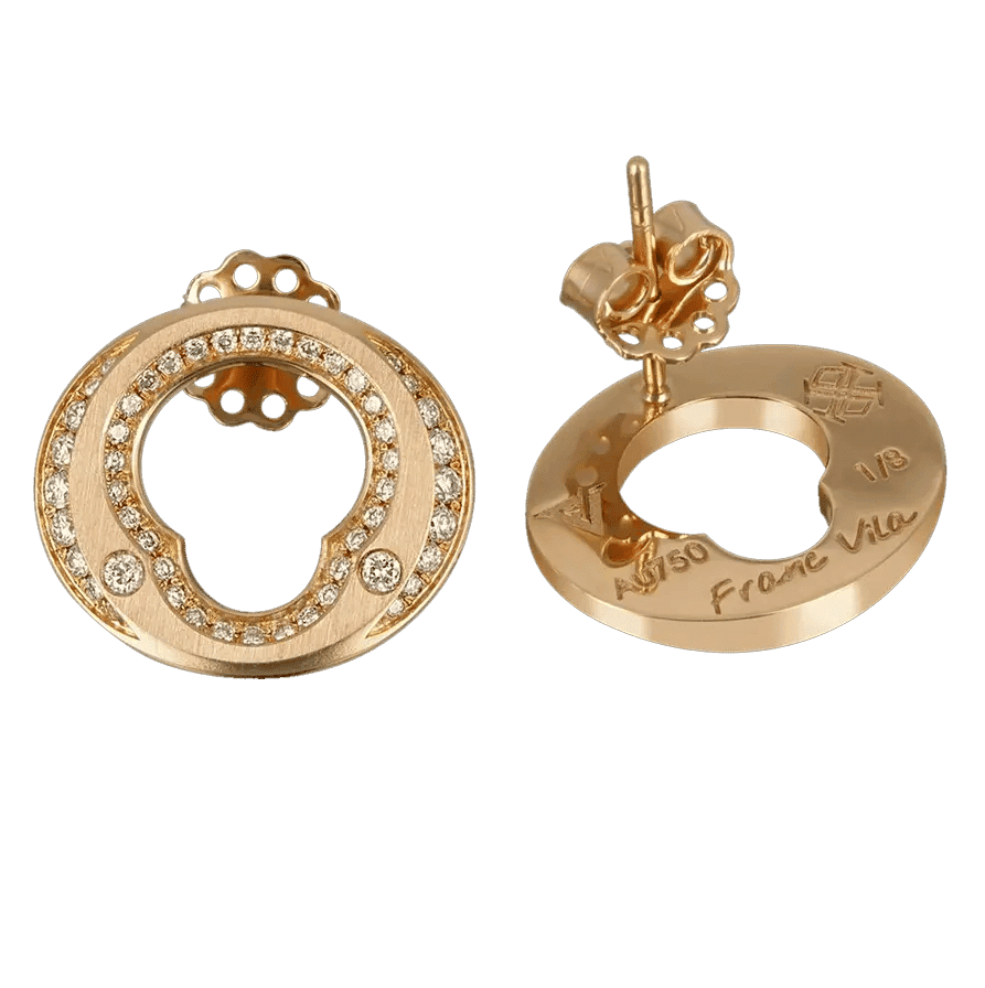Yellow Gold Earrings
